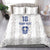Custom York Minstrel Spirit Bedding Set Norse Viking Pattern White Version - Wonder Print Shop