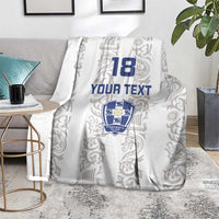 Custom York Minstrel Spirit Blanket Norse Viking Pattern White Version - Wonder Print Shop