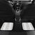 Custom York Minstrel Spirit Car Mats Norse Viking Pattern White Version - Wonder Print Shop