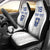 Custom York Minstrel Spirit Car Seat Cover Norse Viking Pattern White Version - Wonder Print Shop