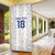 Custom York Minstrel Spirit Door Cover Norse Viking Pattern White Version - Wonder Print Shop