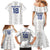 Custom York Minstrel Spirit Family Matching Mermaid Dress and Hawaiian Shirt Norse Viking Pattern White Version - Wonder Print Shop