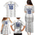 Custom York Minstrel Spirit Family Matching Puletasi and Hawaiian Shirt Norse Viking Pattern White Version - Wonder Print Shop