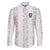 Custom York Minstrel Spirit Family Matching Puletasi and Hawaiian Shirt Norse Viking Pattern White Version - Wonder Print Shop