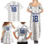Custom York Minstrel Spirit Family Matching Summer Maxi Dress and Hawaiian Shirt Norse Viking Pattern White Version - Wonder Print Shop