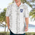 Custom York Minstrel Spirit Hawaiian Shirt Norse Viking Pattern White Version - Wonder Print Shop