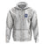 Custom York Minstrel Spirit Hoodie Norse Viking Pattern White Version - Wonder Print Shop
