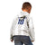 Custom York Minstrel Spirit Kid Hoodie Norse Viking Pattern White Version - Wonder Print Shop