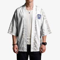 Custom York Minstrel Spirit Kimono Norse Viking Pattern White Version - Wonder Print Shop
