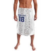 Custom York Minstrel Spirit Lavalava Norse Viking Pattern White Version - Wonder Print Shop
