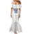 Custom York Minstrel Spirit Mermaid Dress Norse Viking Pattern White Version - Wonder Print Shop