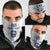 Custom York Minstrel Spirit Neck Gaiter Norse Viking Pattern White Version - Wonder Print Shop