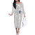 Custom York Minstrel Spirit Off The Shoulder Long Sleeve Dress Norse Viking Pattern White Version - Wonder Print Shop