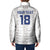 Custom York Minstrel Spirit Padded Jacket Norse Viking Pattern White Version - Wonder Print Shop