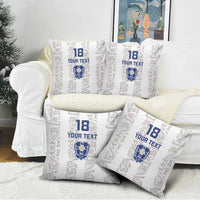 Custom York Minstrel Spirit Pillow Cover Norse Viking Pattern White Version - Wonder Print Shop