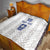 Custom York Minstrel Spirit Quilt Norse Viking Pattern White Version - Wonder Print Shop