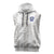 Custom York Minstrel Spirit Sleeveless Hoodie Norse Viking Pattern White Version - Wonder Print Shop