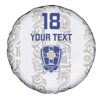 Custom York Minstrel Spirit Spare Tire Cover Norse Viking Pattern White Version - Wonder Print Shop