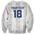 Custom York Minstrel Spirit Sweatshirt Norse Viking Pattern White Version - Wonder Print Shop