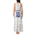 Custom York Minstrel Spirit Tank Maxi Dress Norse Viking Pattern White Version - Wonder Print Shop