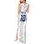Custom York Minstrel Spirit Tank Maxi Dress Norse Viking Pattern White Version - Wonder Print Shop