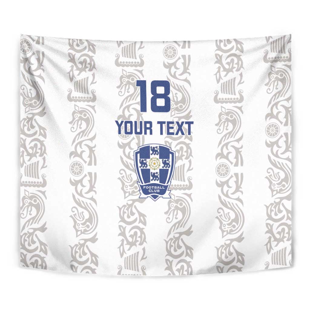 Custom York Minstrel Spirit Tapestry Norse Viking Pattern White Version - Wonder Print Shop
