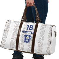 Custom York Minstrel Spirit Travel Bag Norse Viking Pattern White Version - Wonder Print Shop