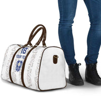 Custom York Minstrel Spirit Travel Bag Norse Viking Pattern White Version - Wonder Print Shop