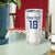 Custom York Minstrel Spirit Tumbler Cup Norse Viking Pattern White Version - Wonder Print Shop