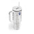 Custom York Minstrel Spirit Tumbler With Handle Norse Viking Pattern White Version - Wonder Print Shop