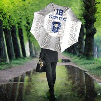 Custom York Minstrel Spirit Umbrella Norse Viking Pattern White Version - Wonder Print Shop
