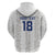 Custom York Minstrel Spirit Zip Hoodie Norse Viking Pattern White Version - Wonder Print Shop