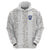 Custom York Minstrel Spirit Zip Hoodie Norse Viking Pattern White Version - Wonder Print Shop