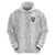 Custom York Minstrel Spirit Zip Hoodie Norse Viking Pattern White Version - Wonder Print Shop