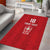 Custom York Minstrel Spirit Area Rug Norse Viking Pattern Red Version - Wonder Print Shop