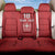 Custom York Minstrel Spirit Back Car Seat Cover Norse Viking Pattern Red Version - Wonder Print Shop