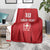 Custom York Minstrel Spirit Blanket Norse Viking Pattern Red Version - Wonder Print Shop