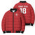 Custom York Minstrel Spirit Bomber Puffer Jacket Norse Viking Pattern Red Version - Wonder Print Shop