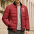 Custom York Minstrel Spirit Bomber Puffer Jacket Norse Viking Pattern Red Version - Wonder Print Shop