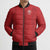 Custom York Minstrel Spirit Bomber Puffer Jacket Norse Viking Pattern Red Version - Wonder Print Shop