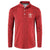Custom York Minstrel Spirit Button Sweatshirt Norse Viking Pattern Red Version - Wonder Print Shop