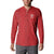 Custom York Minstrel Spirit Button Sweatshirt Norse Viking Pattern Red Version - Wonder Print Shop