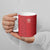 Custom York Minstrel Spirit Ceramic Mug Norse Viking Pattern Red Version - Wonder Print Shop