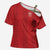 Custom York Minstrel Spirit Cross Shoulder Shirt Norse Viking Pattern Red Version - Wonder Print Shop