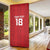 Custom York Minstrel Spirit Door Cover Norse Viking Pattern Red Version - Wonder Print Shop