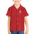 Custom York Minstrel Spirit Family Matching Puletasi and Hawaiian Shirt Norse Viking Pattern Red Version - Wonder Print Shop