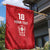 Custom York Minstrel Spirit Garden Flag Norse Viking Pattern Red Version - Wonder Print Shop