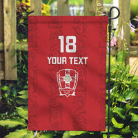 Custom York Minstrel Spirit Garden Flag Norse Viking Pattern Red Version - Wonder Print Shop