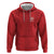 Custom York Minstrel Spirit Hoodie Norse Viking Pattern Red Version - Wonder Print Shop