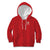Custom York Minstrel Spirit Kid Hoodie Norse Viking Pattern Red Version - Wonder Print Shop